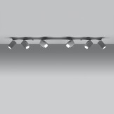 Deckenleuchte MERIDA 6L graug