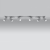 Deckenleuchte MERIDA 6L weißg