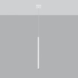 Hängeleuchte PASTELO 1 weißg