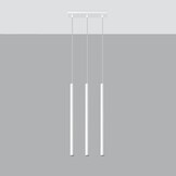 Hängeleuchte PASTELO 3 weißg