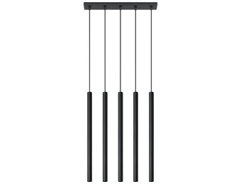 Hängeleuchte PASTELO 5 schwarz