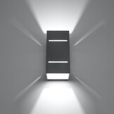 Wandleuchte BLOCCO graug