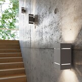 Wandleuchte BLOCCO graug