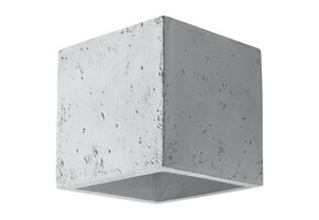Wandleuchte QUAD Beton