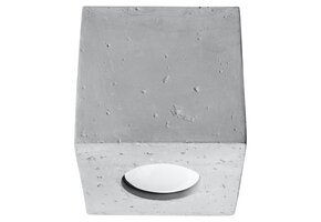 Deckenleuchte QUAD Beton