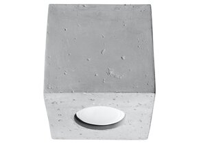 Deckenleuchte QUAD Beton