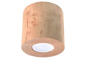 Deckenleuchte ORBIS Naturholz