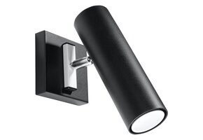 Wandleuchte DIREZIONE schwarz