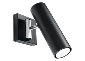 Wandleuchte DIREZIONE schwarz
