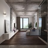 Wandleuchte QUAD MAXI weißg