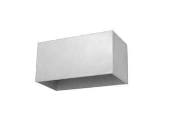 Wandleuchte QUAD MAXI grau