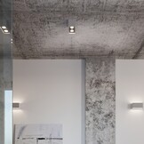 Wandleuchte QUAD MAXI schwarzg