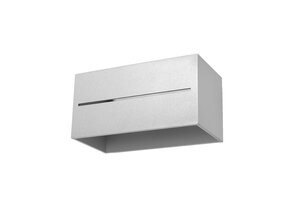 Wandleuchte LOBO MAXI grau