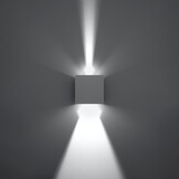 Wandleuchte LUCA weiß LED IP54g