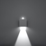 Wandleuchte LUCA weiß LED IP54g