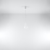 Hängeleuchte DIEGO 1 weißg