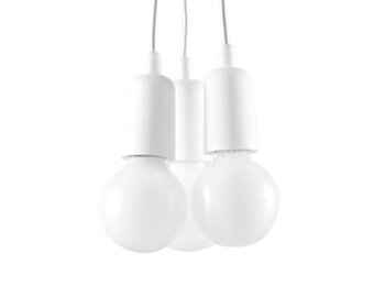 Hängeleuchte DIEGO 3 weiß
