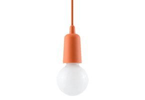 Hängeleuchte DIEGO 1 orange