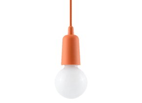 Hängeleuchte DIEGO 1 orange