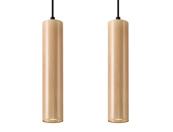 Hängeleuchte LINO 2 Holz