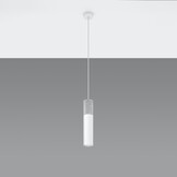 Hängeleuchte BORGIO 1 weißg