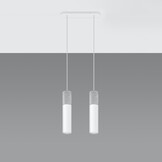 Hängeleuchte BORGIO 2 weißg