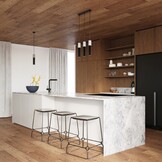 Hängeleuchte BORGIO 1 schwarzg