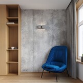 Wandleuchte QUAD 2 graug