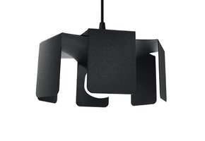 Hängeleuchte TULIP schwarz