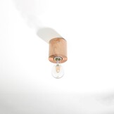 Deckenleuchte SALGADO Naturholzg