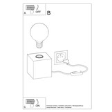 Tischleuchte ARIZ Holzg