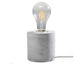Tischleuchte SALGADO Beton