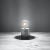 Tischleuchte SALGADO Betong