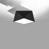 Deckenleuchte HEXA 25 schwarzg