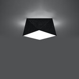 Deckenleuchte HEXA 25 schwarzg