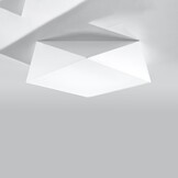 Deckenleuchte HEXA 45 weißg