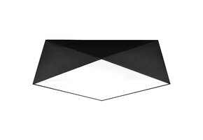 Deckenleuchte HEXA 45 schwarz
