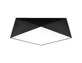 Deckenleuchte HEXA 45 schwarz