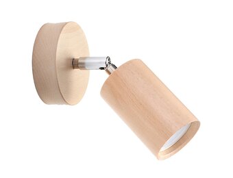 Wandleuchte BERG Naturholz