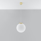 Hängeleuchte UGO 30 goldg