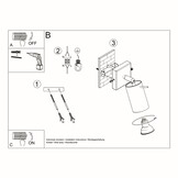 Wandleuchte RING chromg