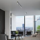 Deckenleuchte RING 2 chromg