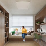 Deckenleuchte LUNA 2 weißg