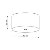 Kronleuchter OTTO 50 weißg