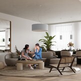 Kronleuchter OTTO 50 weißg