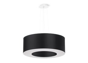 Kronleuchter SATURNO 50 schwarz