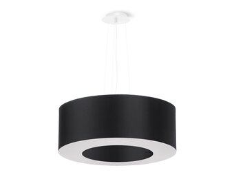 Kronleuchter SATURNO 50 schwarz