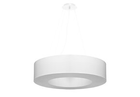 Kronleuchter SATURNO 70 weiß