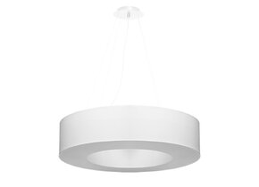 Kronleuchter SATURNO 70 weiß