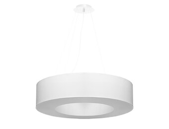 Kronleuchter SATURNO 70 weiß